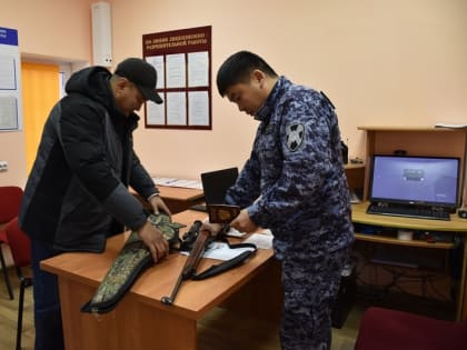 Свыше ста нарушений в сфере оборота оружия выявили росгвардейцы Калмыкии в 2024 году