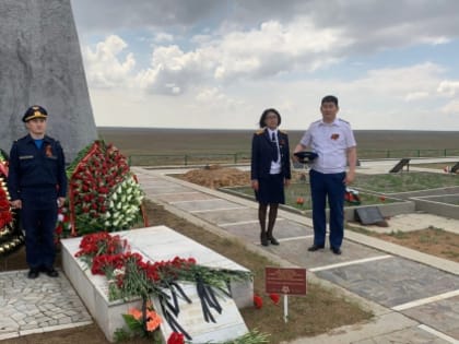 Следователь Яшкульского межрайонного следственного отдела приняла участие в торжественном мероприятии, посвященном 78-летию Победы в Великой Отечественной войне