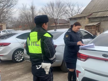 У бюджетной организации Калмыкии изъяли автомобиль в счет долга по штрафам ГИБДД