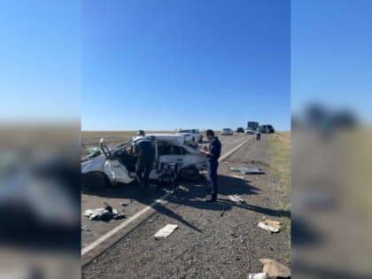 В Калмыкии полицейские попали в ДТП, один из них погиб