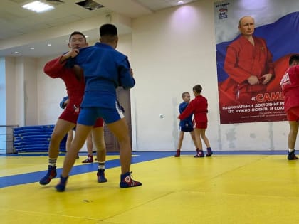 В рамках партийного проекта «Zа самбо» в Калмыкии прошла открытая тренировка