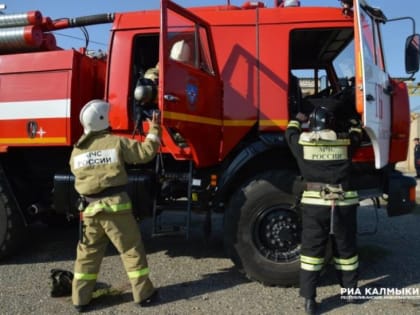 В школе-интернате в Калмыкии произошел пожар