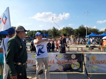 В рамках марафона "Сила России" в Калмыкии проходят спортивные мероприятия