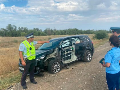 В Калмыкии в ДТП погиб ребенок