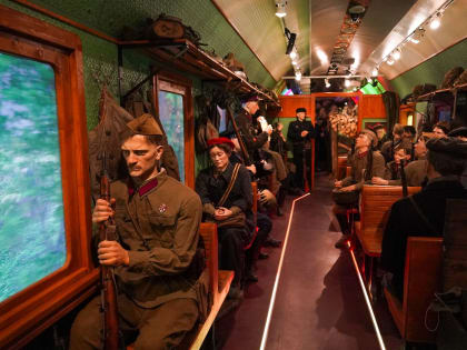 «Поезд Победы» приедет в Калмыкию 3 апреля