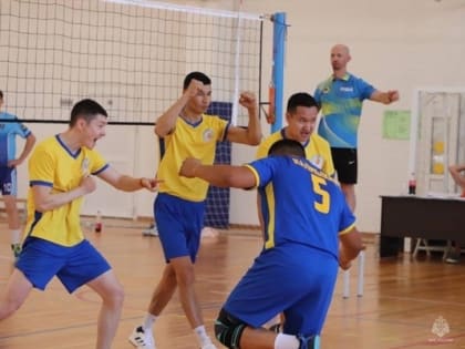 Команда спасателей Калмыкии стала чемпионом ЮФО по волейболу