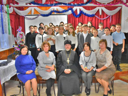 В районе Калмыкии детям рассказали о православных праздниках
