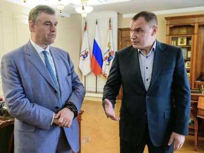 Леонид Слуцкий провёл рабочую встречу с главой Республики Марий Эл Юрием Зайцевым