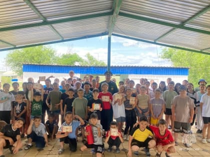 В дни летних каникул сотрудники МЧС заботятся о безопасности детей!!!