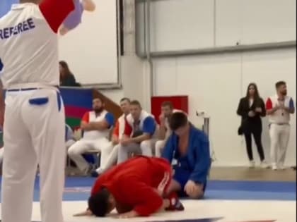 Калмыцкий самбист стал чемпионом России