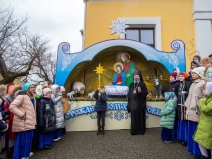 В Казанском соборе Элисты прошла череда рождественских богослужений