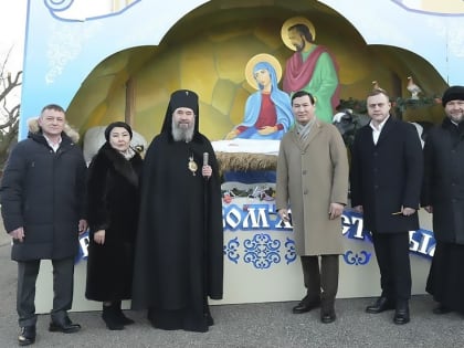 Глава Калмыкии поздравил жителей республики с Рождеством
