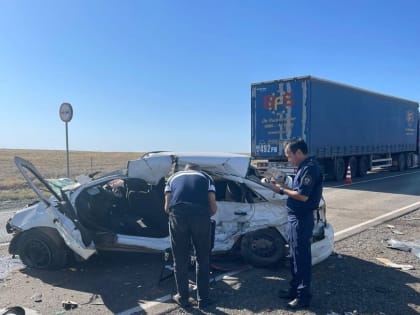 В Калмыкии возбуждено уголовное дело по факту ДТП со смертельным исходом