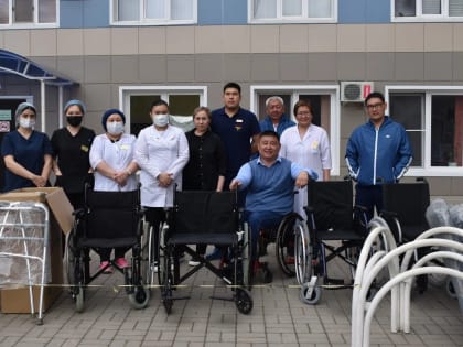 Организация инвалидов оказала ресбольнице благотворительную помощь