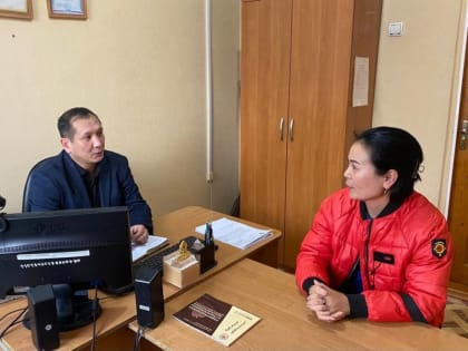 В Городовиковском районе прошел прием граждан