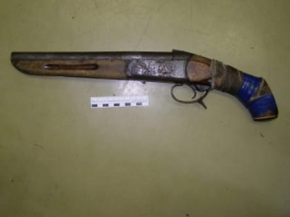 Житель Яшкульского района незаконно хранил обрез одноствольного ружья