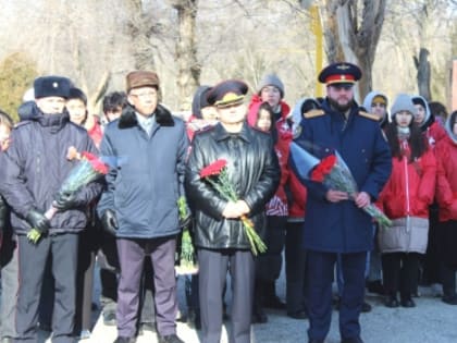 И.о. руководителя регионального следственного управления принял участие в мероприятии, посвященном Дню защитника Отечества