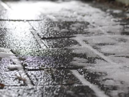 Метель и гололед ожидаются в Калмыкии