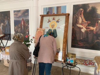 В Яшкуль прибыл ковчег с мощами святой Матроны