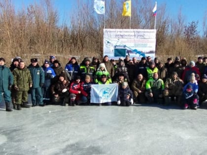 В Цаган Амане прошел турнир по зимней рыбалке