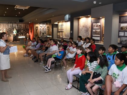 Калмыцкие музейщики провели для школьников экологическую игру