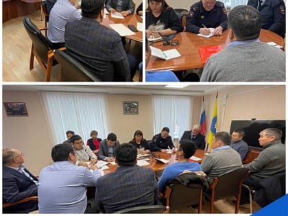 Заместитель министра Фазыл Утебалиев совместно с Управлением ГИБДД по Республике Калмыкия провел совещание