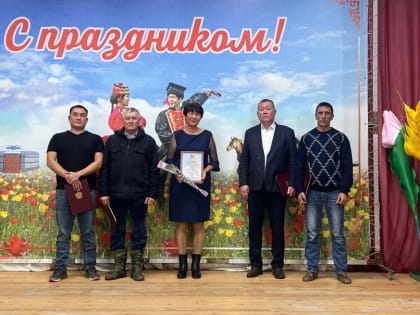 Сельхозпроизводители Октябрьского района Калмыкии отметили профессиональный праздник