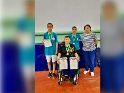 Калмыцкие спортсмены одержали победу на Чемпионате по настольному теннису в Ростовской области