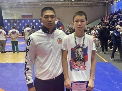 Калмыцкий борец стал призером престижного турнира