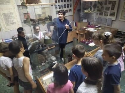 Школьники муниципалитета Калмыкии посетили районный музей