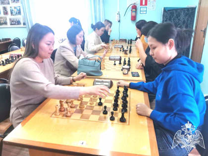 Росгвардейцы стали призерами динамовских соревнований по шахматам среди силовых структур в Калмыкии