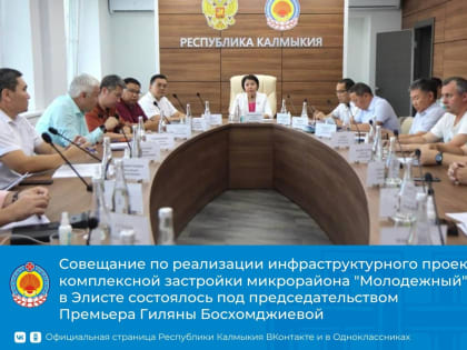 Председатель правительства Республики Гиляна Босхомджиева провела рабочее совещание по подготовке памятных мероприятий, приуроченных к 80-летию депортации калмыцкого народа