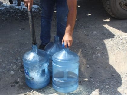 В Южный и Юго - Западный район Элисты подвоз воды будет осуществляться по графику