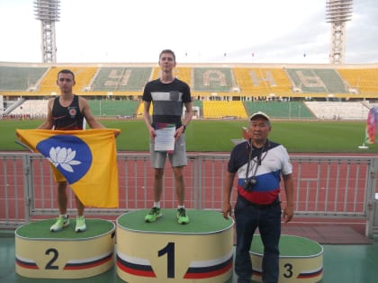 Легкоатлет из Калмыкии стал призером первенства ЮФО