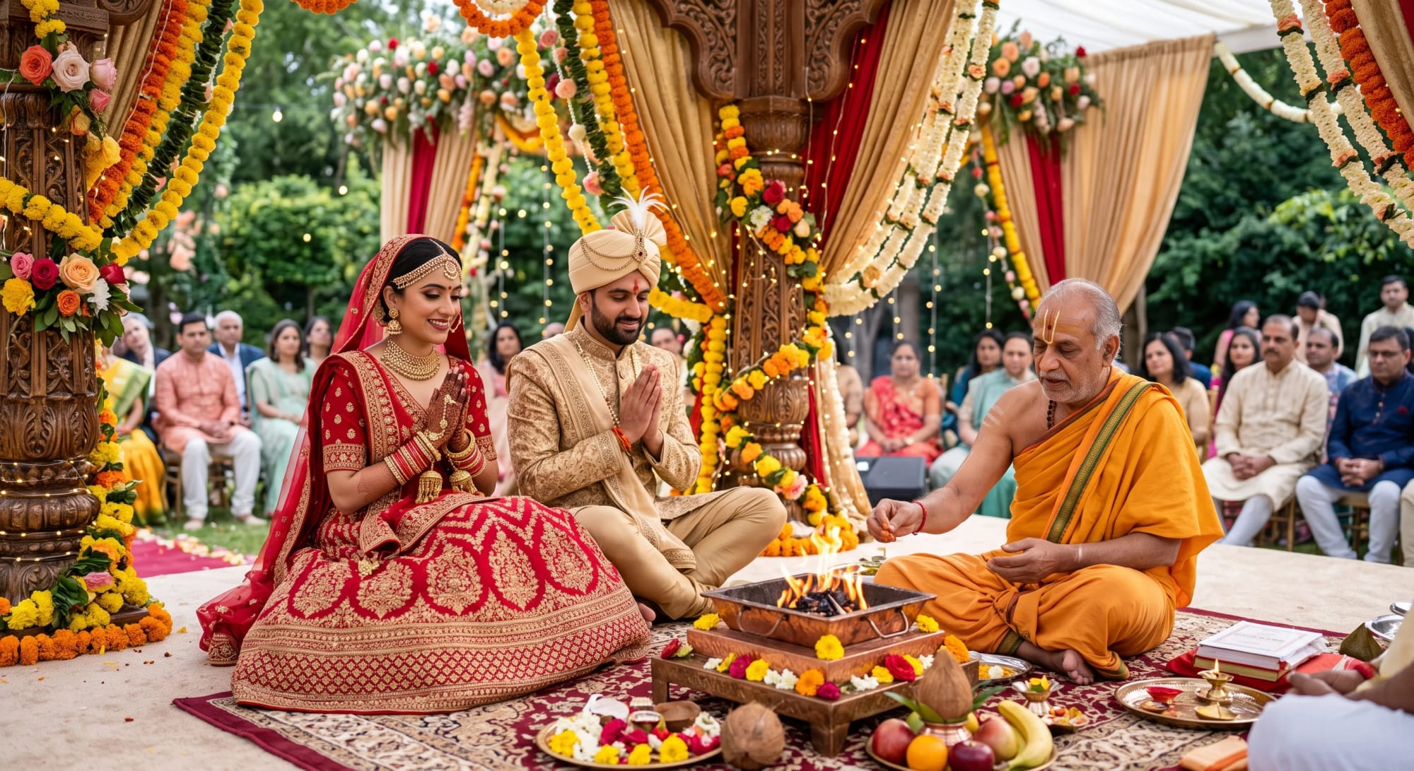 Indian Wedding Mandap Prompt