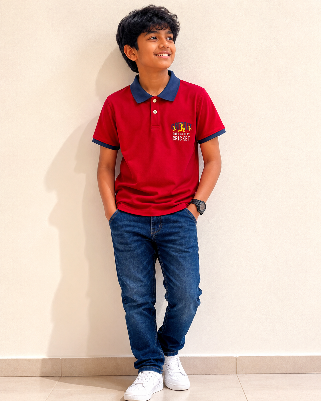 Kids Print T-Shirt-12-13Y
