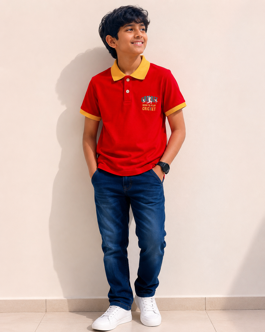 Kids Print T-Shirt-12-13Y
