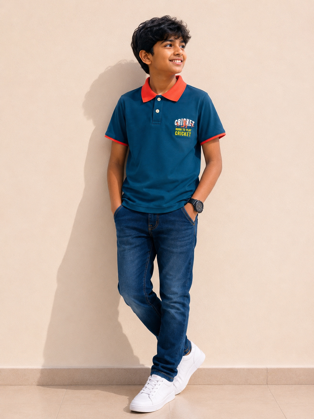 Kids Print T-Shirt-11-12Y
