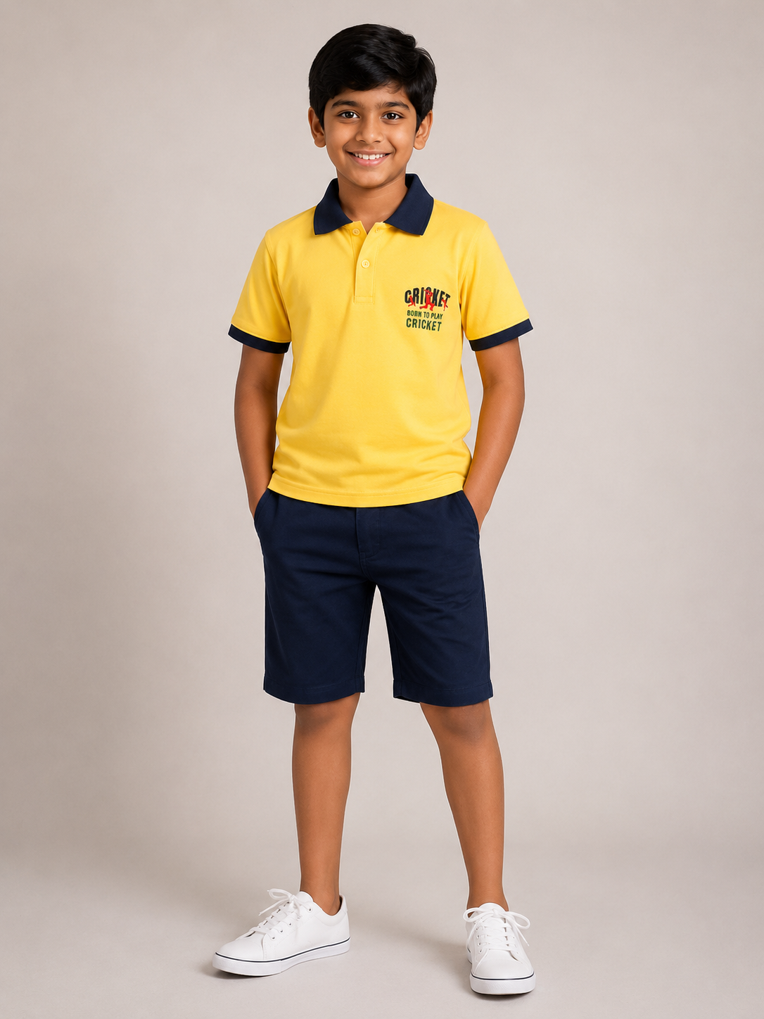 Kids Print T-Shirt-10-11Y