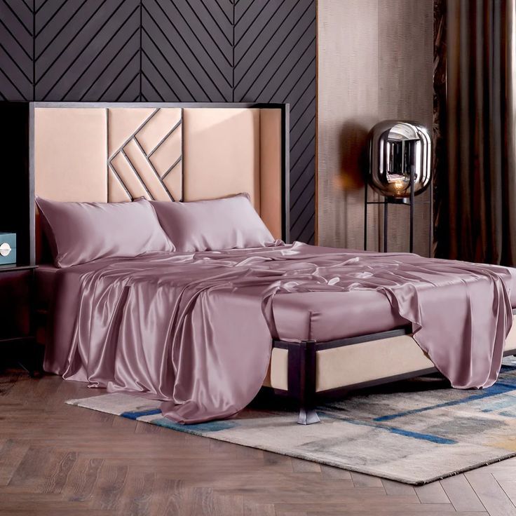 Satin Soft Plain Bedding