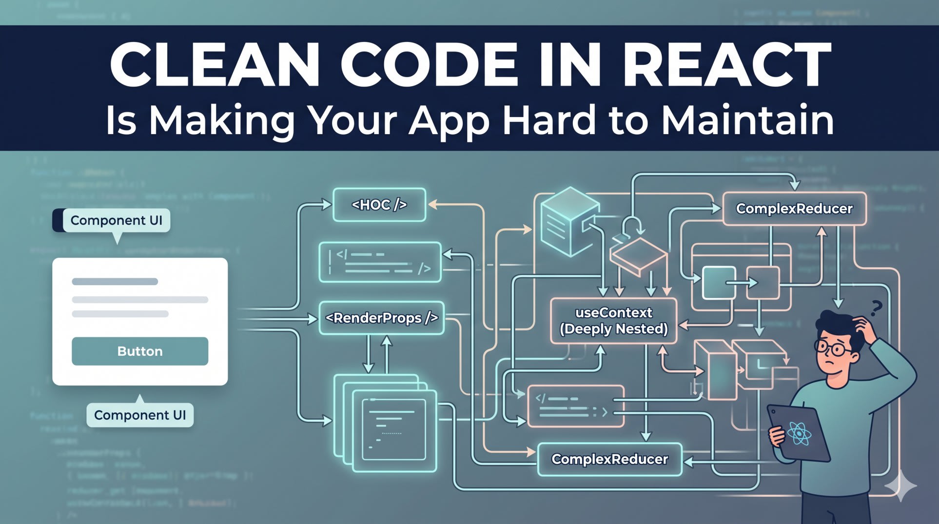 Clean Code in React Is Making Your App Hard to Maintain | SkillDham ...