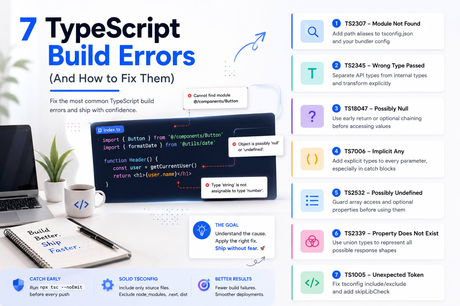 Typescript Build Errors