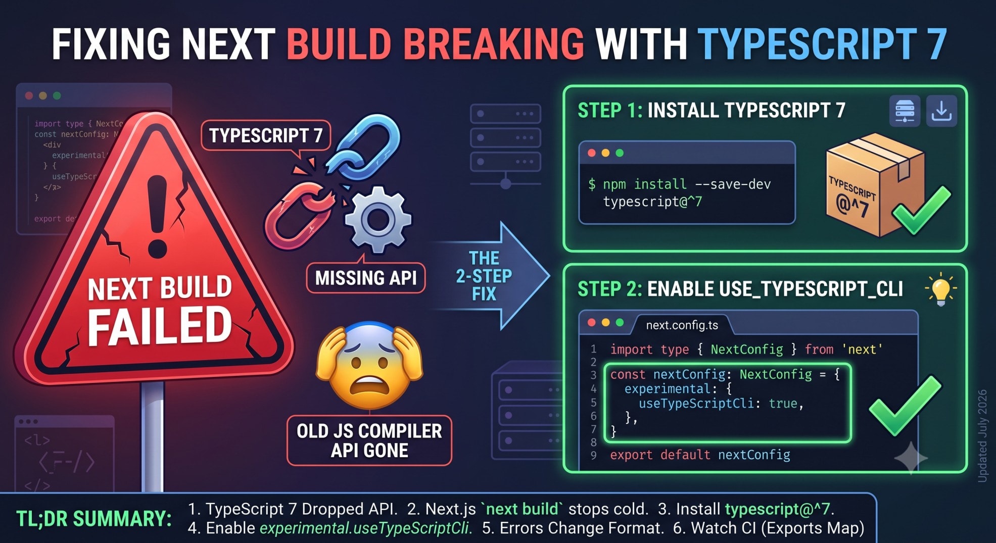 typescript 7 next.js error