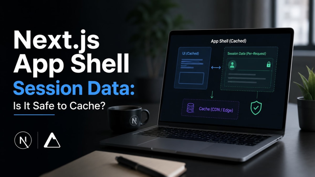 Next.js App Shell Session Data: Is It Safe to Cache? – SkillDham Blog