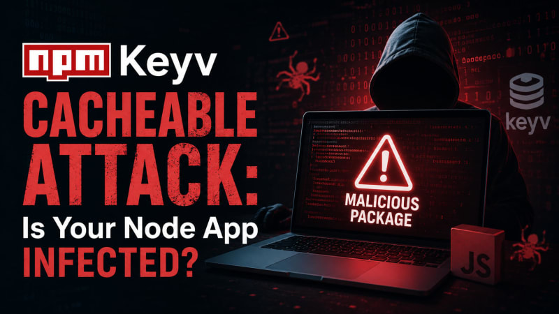 npm Keyv Cacheable Attack: Is Your Node App Infected? – SkillDham