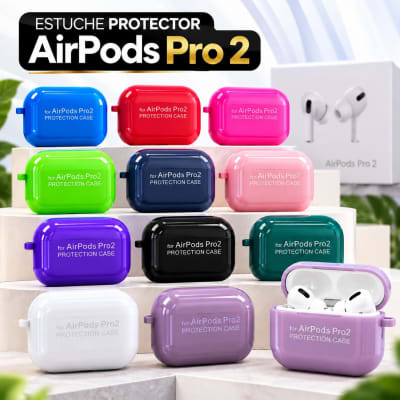 Estuches Protectores para AirPods Pro 2 - Varios Colores
