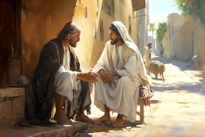 Guérison du lépreux au fer