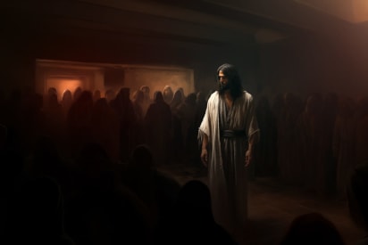 Jesús comparece ante el tribunal del Sanedrín