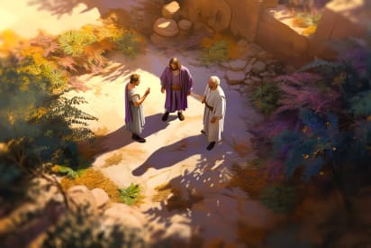 Discussion de Nathaniel et Thomas avec Rodan