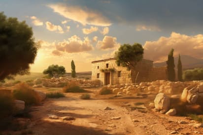 Home of Lazarus, Mary and Martha